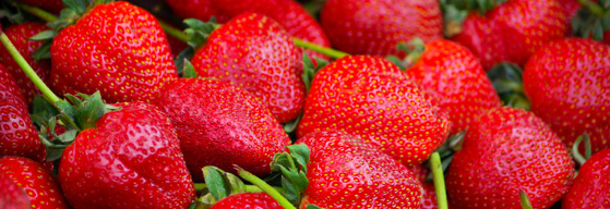 bunch of strawberries